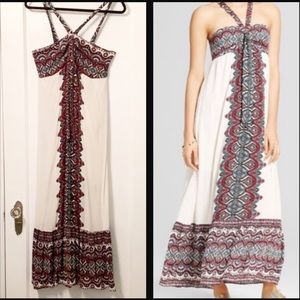 Xhilaration | Women's Tie-Front Maxi Dress